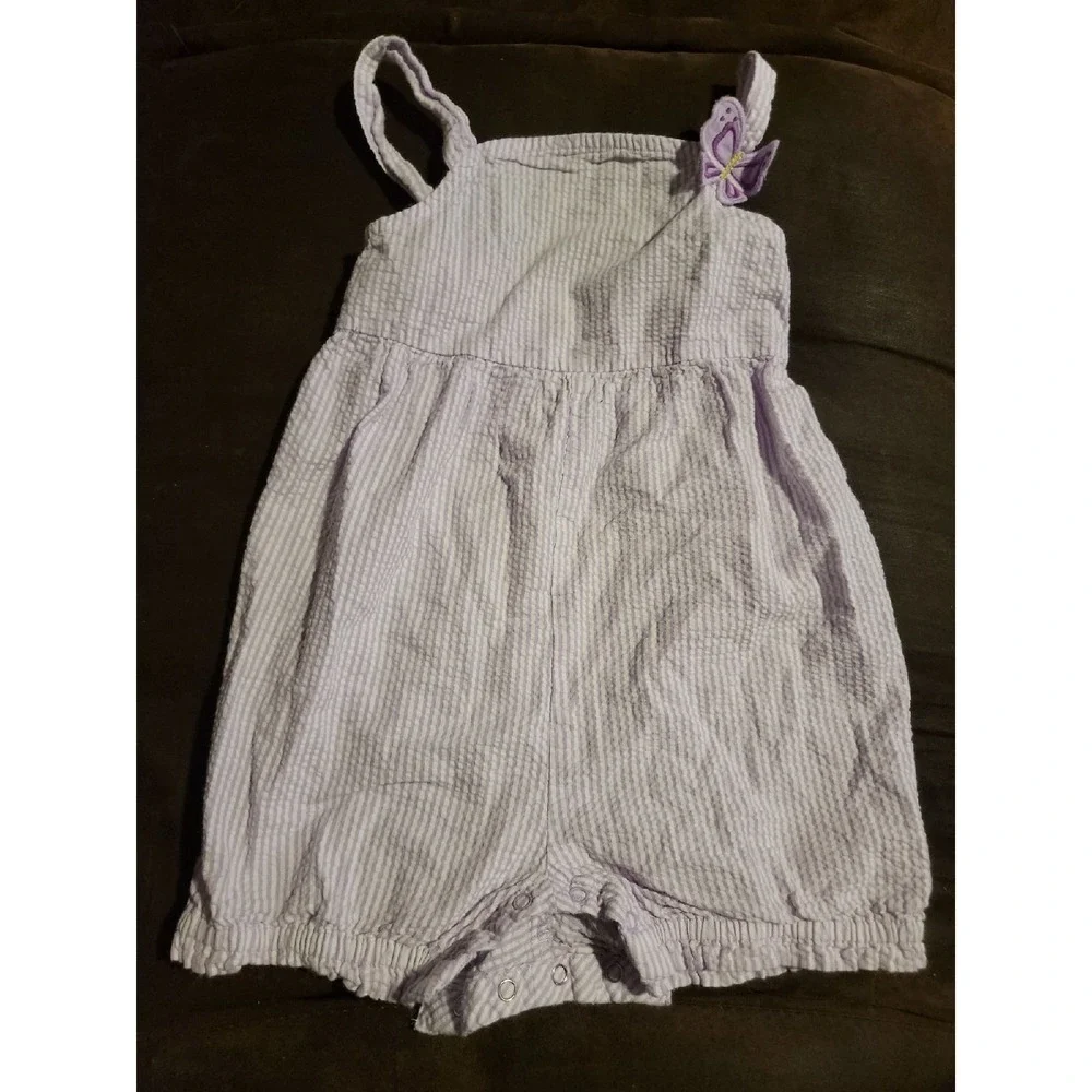 Gymboree outlet butterfly blossoms shortalls one piece size 3t romper
